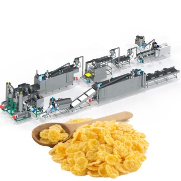 Corn Flake Making Machine: Twin Screw Extruder Production Line for Corn Puff Snacks at Good Price