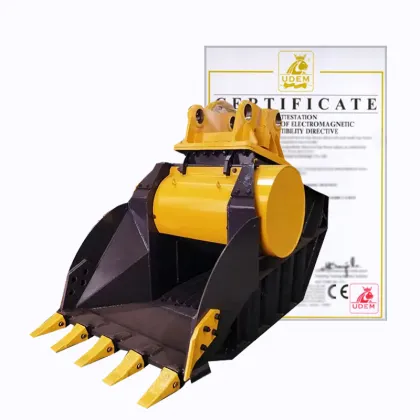 Mingde Factory Supply Crusher Bucket for Cat325D with Competitive Price