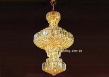 Newest for restaurant acrylic large led chandelier