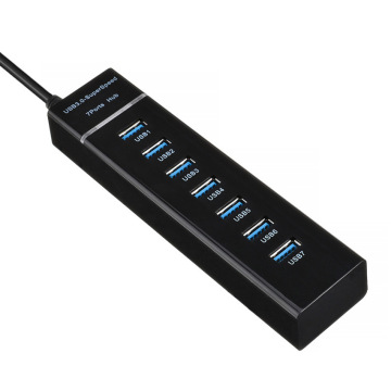 Hub a 7 porte USB3.0 ad alta velocità: espandere la connettività del tuo computer con un dispositivo