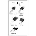 Alta capacidad 3 Cuadrantes BTA26-600B TO-3PA TRIAC