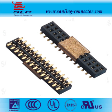 2.54mm 14 Pin PCB connector 1.27mm SMT female header