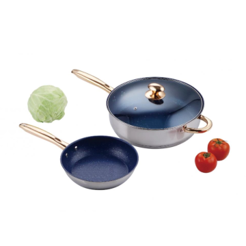 Stainless steel nonstick cookware household