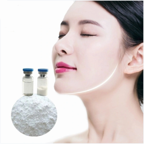 Cosmetic material for anti-wrinkle Tetrapeptide-1