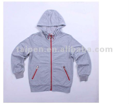 Boy's 100%nylon Hoodie with padding inside Kids Outwear Clothes With a Hood