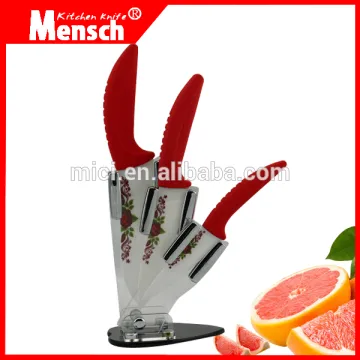 4pcs Promotional Kitchen Item Ceramic Knife