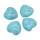 40X40X20MM Turquois Heart for women Chakra healing Jewelry without hole