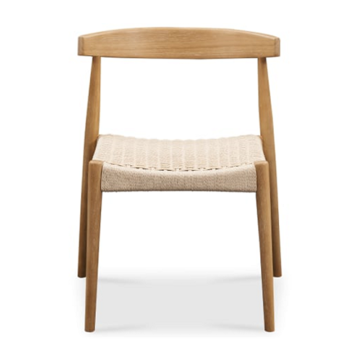 Scandinavian Solid Wood Chairs and Rattan Dining Furniture for Restaurants