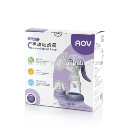 New design AOV 6811 manual breast pump BPA FREE Hot Sale