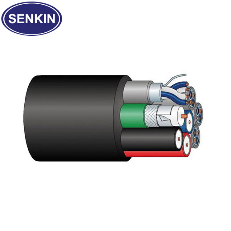 PUR Jacketed TPE Insulation 8-Pair Multicore Cable