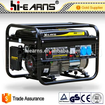 New design! 3KVA 220V open single phase gasoline generator