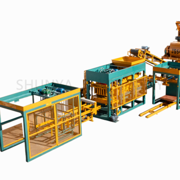 Concrete Cement Block Making Machine - Press for Concrete Blocks & Brick Machine Line