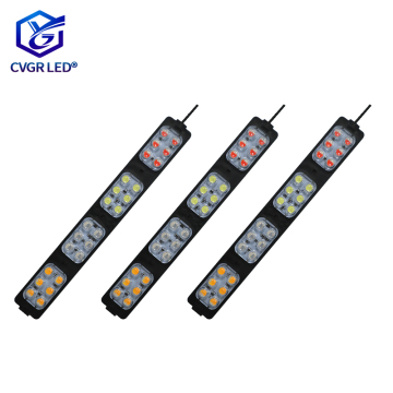 DC12V/24V LED 24-Lamp Red-Blue Flashing Module Light