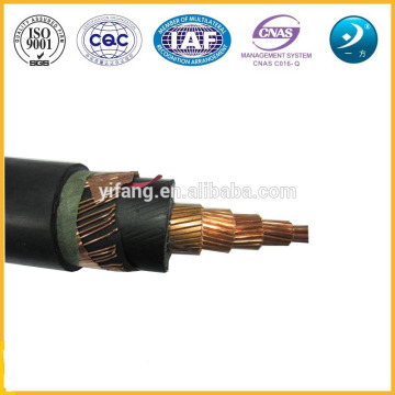 Copper Conductor XLPE Insulated 18/30KV N2XSY MV Cable