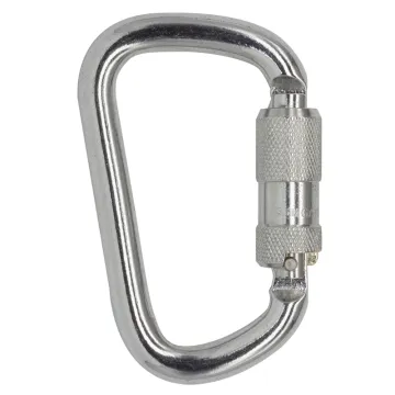 45KN Heavy Duty Forged Steel Carabiner: High Strength Auto Locking Hook for Aerial Work