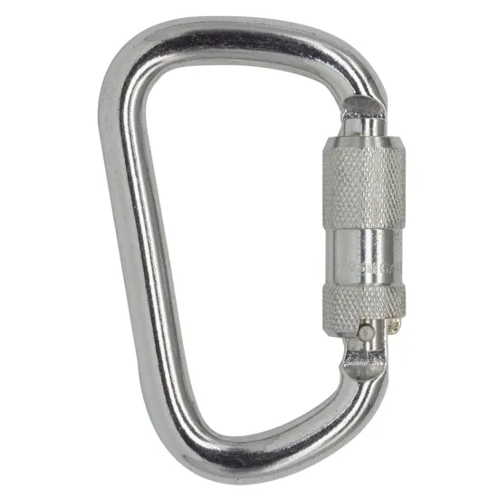 45KN Heavy Duty Forged Steel Carabiner: High Strength Auto Locking Hook for Aerial Work