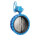 ASTM Titanium Gear Direfending Manual Butterfly Valve