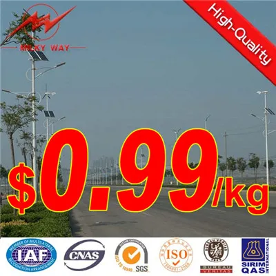 25 Meter Industry Zone Street Lighting Pole