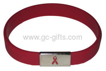 Red Rubber Wristbands Cheap 