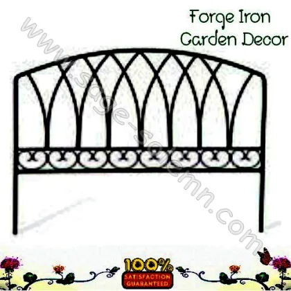 Garden Flourish Wrought Iron Edging