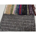 Nouveau tissu pailleté pailleté lurex métallisé brillant