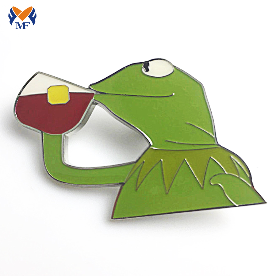 Cartoon Frog Animal Metal Pin Badge Custom