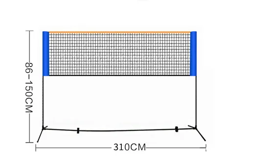 Outdoor Pickleball Sports Gear Adjustable Durable Pickleball Net 22 Feet 6.7m Net1