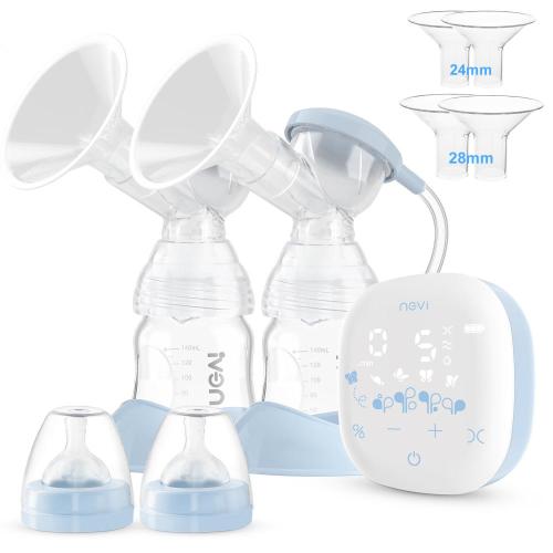 2000mAh Rechargeable Bilateral Breast Pump Milk Extractor