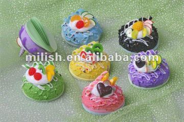 Simulation Food Artificial fake cake pvc Fridge Magnets MF-0056