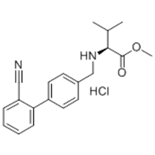 L-VALİN, N - [(2&#39;-CYANO [1,1&#39;-BİFENİL] -4-YL) METİL] -, METİL ESTER, MONOHİDROKLORİT CAS 482577-59-3