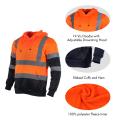 Abbigliamento per sicurezza Hi-Vis Work abbigliamento en20471 con cappuccio riflettente