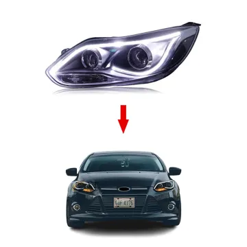 XT Upgrade Kit for Ford Focus 2012-2014 Bi-Xenon LED DRL Headlights - Plug and Play