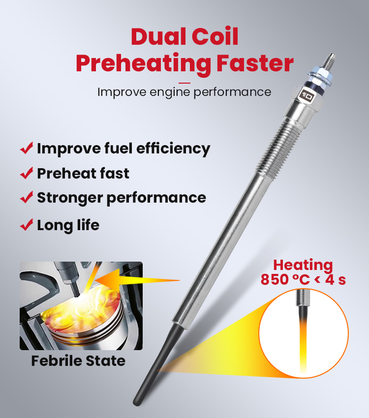 Diesel Engines Glow plug for Toyota 1D brand