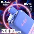 VapSolo Twins 20000 พัฟอุปกรณ์ใช้แล้วทิ้ง