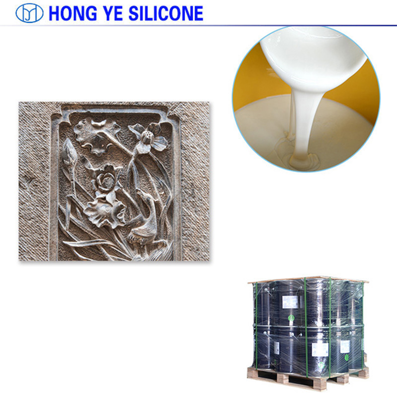 Condensation curing silicone mold rubber