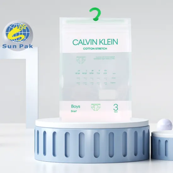 sachet packaging zipper stand up pouch hook bag