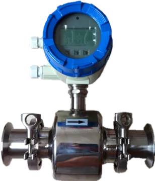 Magnetic Sanitary Flow Meter Stainless Steel Flow Meter