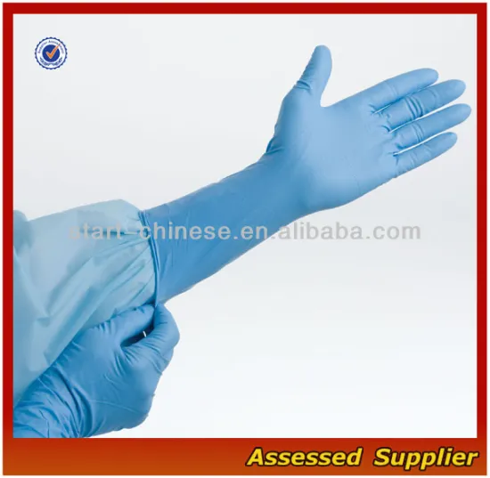 Long Nitrile gloves