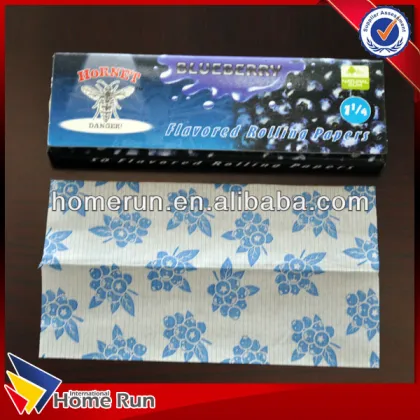 Printed tobacco roling papers