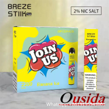 Breze stiik mega descartável e cig