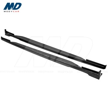 2019-2023 Audi RS6 Pt Style Dry Carbon Fiber Side Skirts