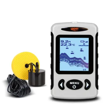 FF718 Fishing Echo Sounder: Portable Fish Depth Finder & Sonar for Ice Fishing