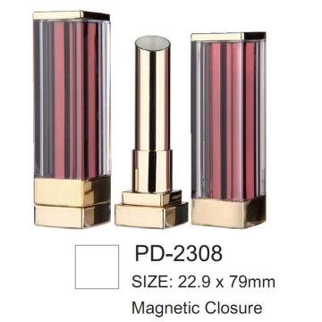 Empty Square Magnetic Lipstick Case