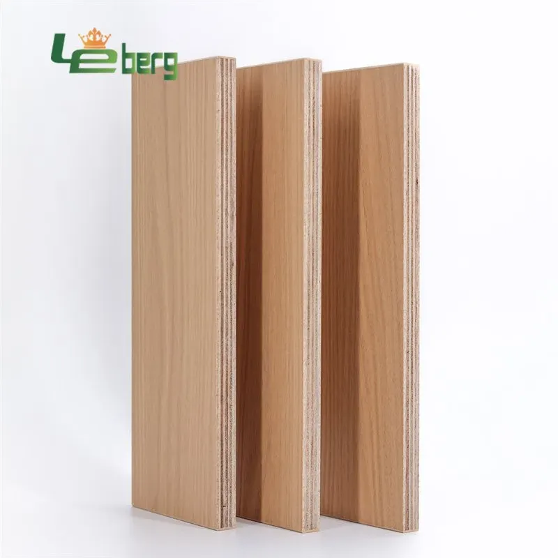 White Laminated 4X8 Melamine Plywood Board for Furniture