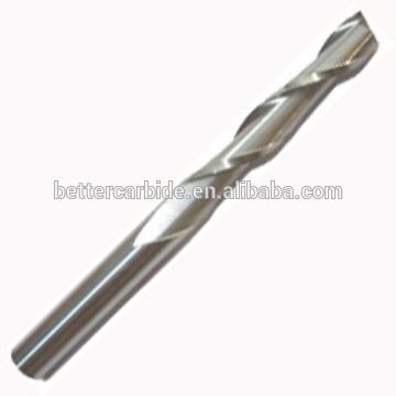 Two spiral flute bits of CNC router bits for MDF cutting