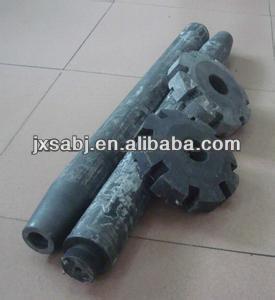 aluminium industry used graphite rotor
