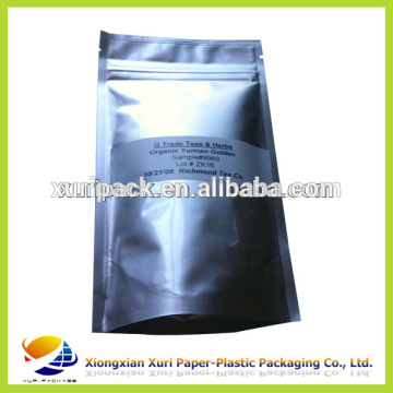 resealable aluminum foil packaging bags