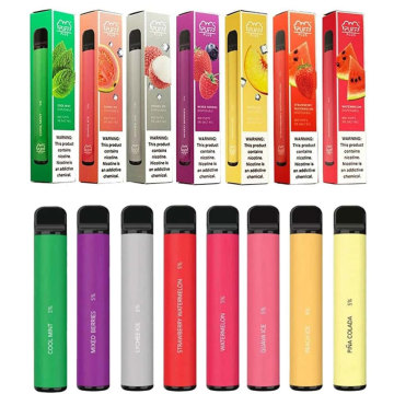 Hot-selling e-cigarette Puff plus 800/650 mAh battery