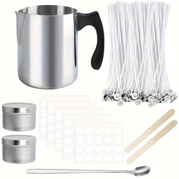 INTODIY 600ML Aromatherapy Candle Making Kit