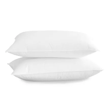 Wholesale China Hotel Polyester/Cotton Goose Down Feather Pillow